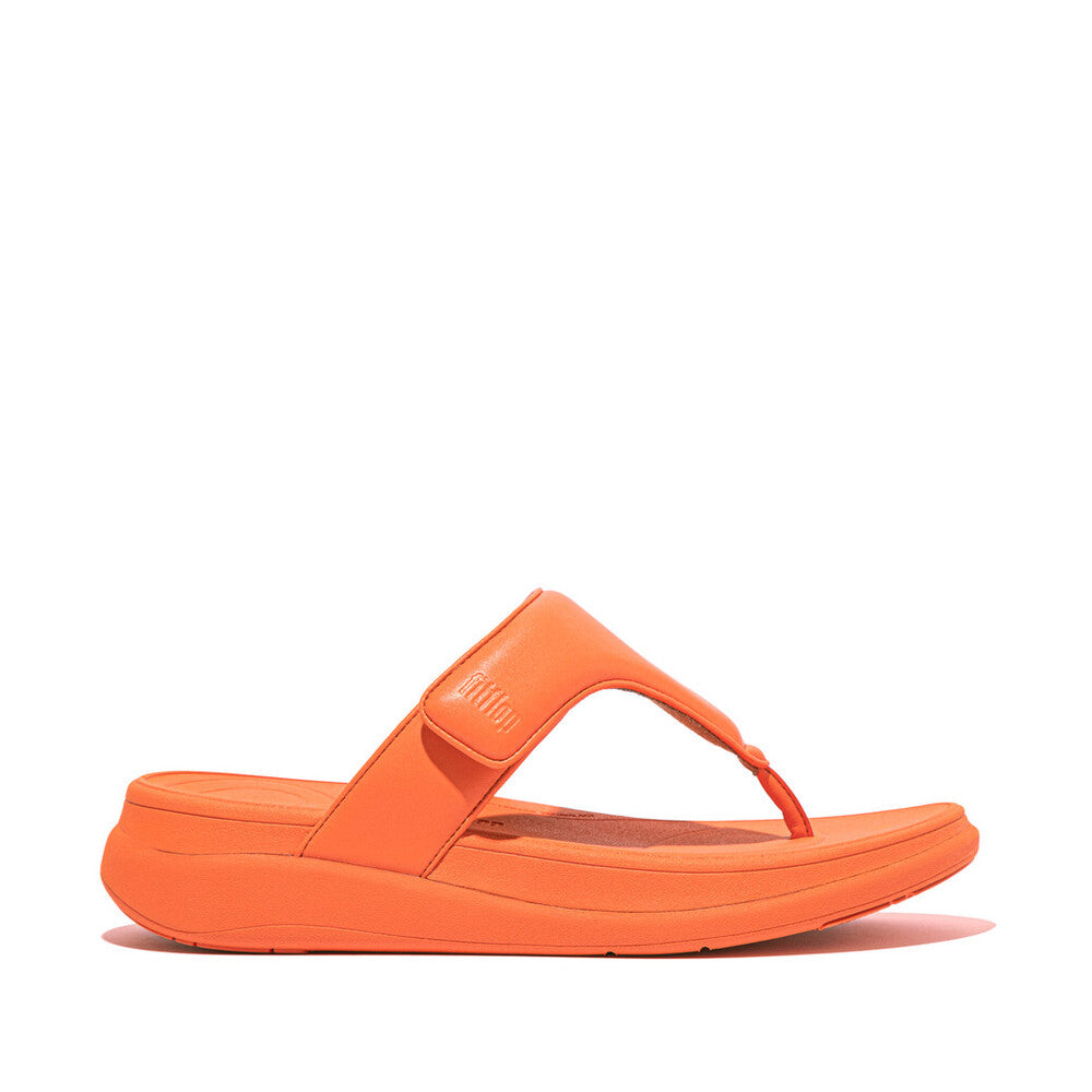 Fit Flop F-Mode Go Adjustable Flatform Toe Post Sandals Satsuma סנדלי נשים פיט פלופ