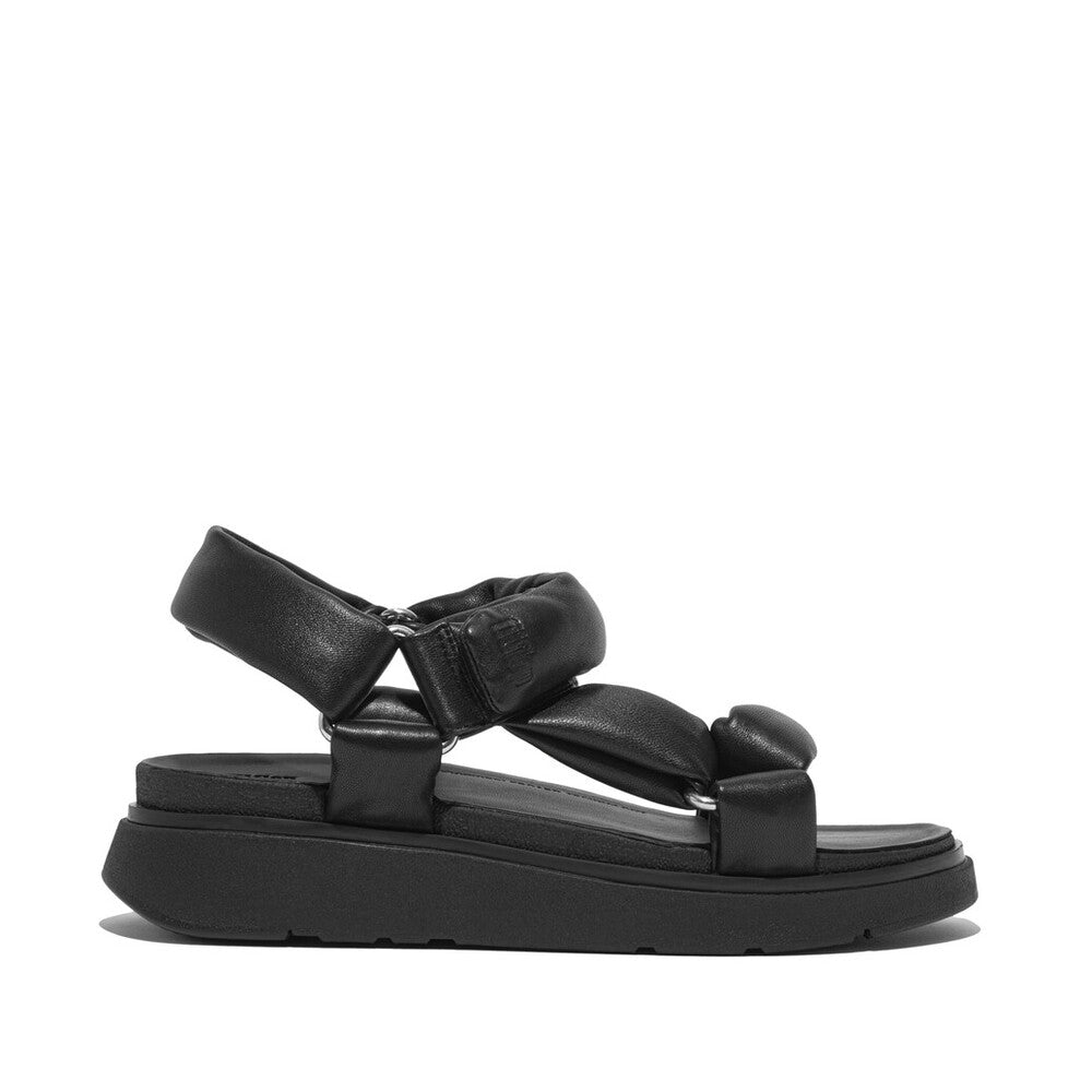 Fit Flop Gen-FF Soft Leather Back Strap Sandals All Black סנדלי פיט פלופ לנשים