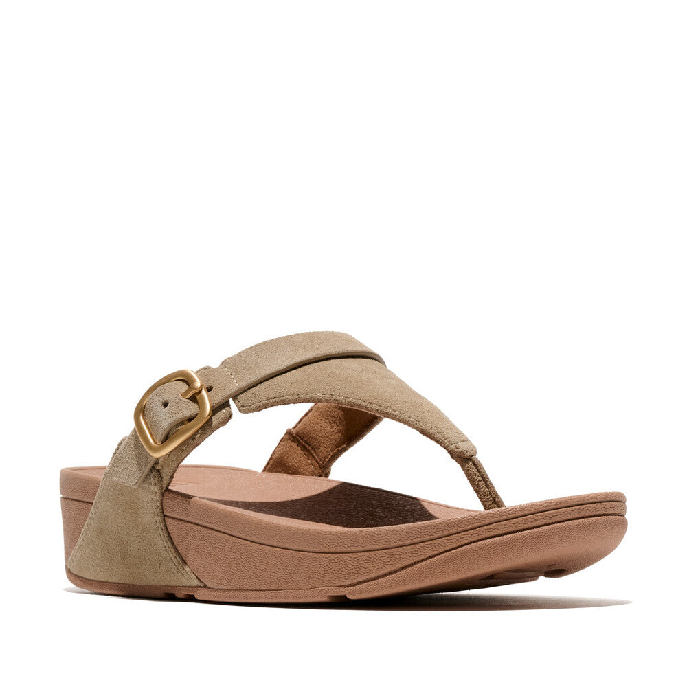 Fit Flop Lulu Adjustable Toe Post Cappuccino סנדלי פיטפלופ לנשים לולו