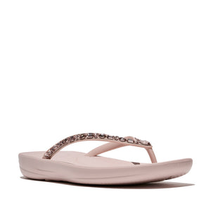 Fit Flop Iqushion Multi Tone Crystal Adornment All Nude Rose כפכפי פיטפלופ לנשים