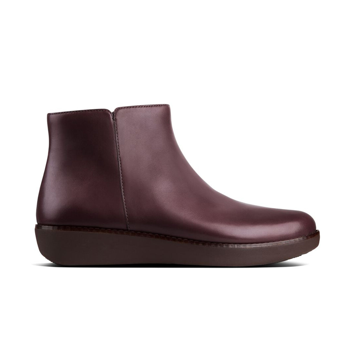 Fit Flop Ziggi Zip Deep Plum מגפי פיט פלופ