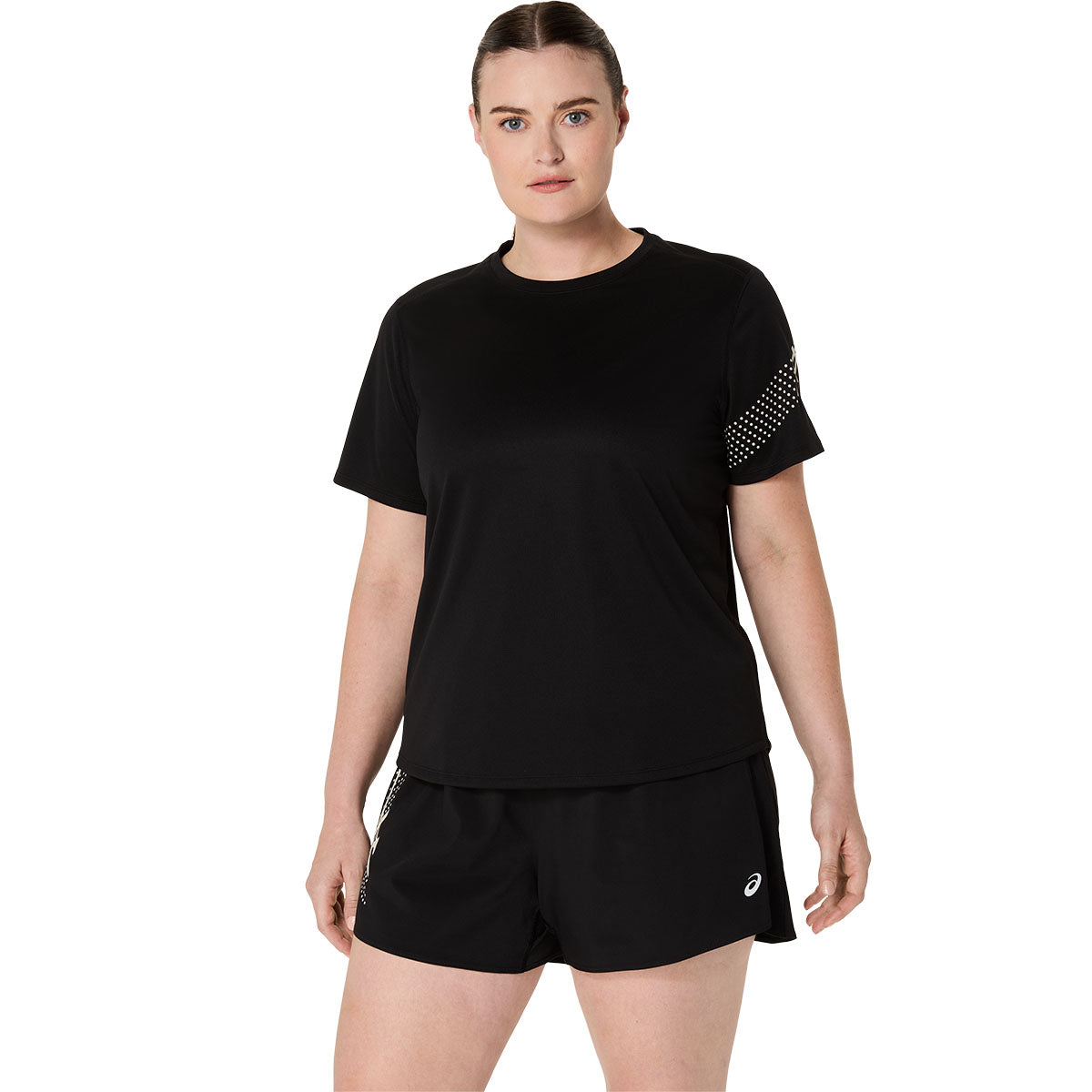 Asics Icon Ss Top Women Performance Black חולצת ריצה לנשים אסיקס