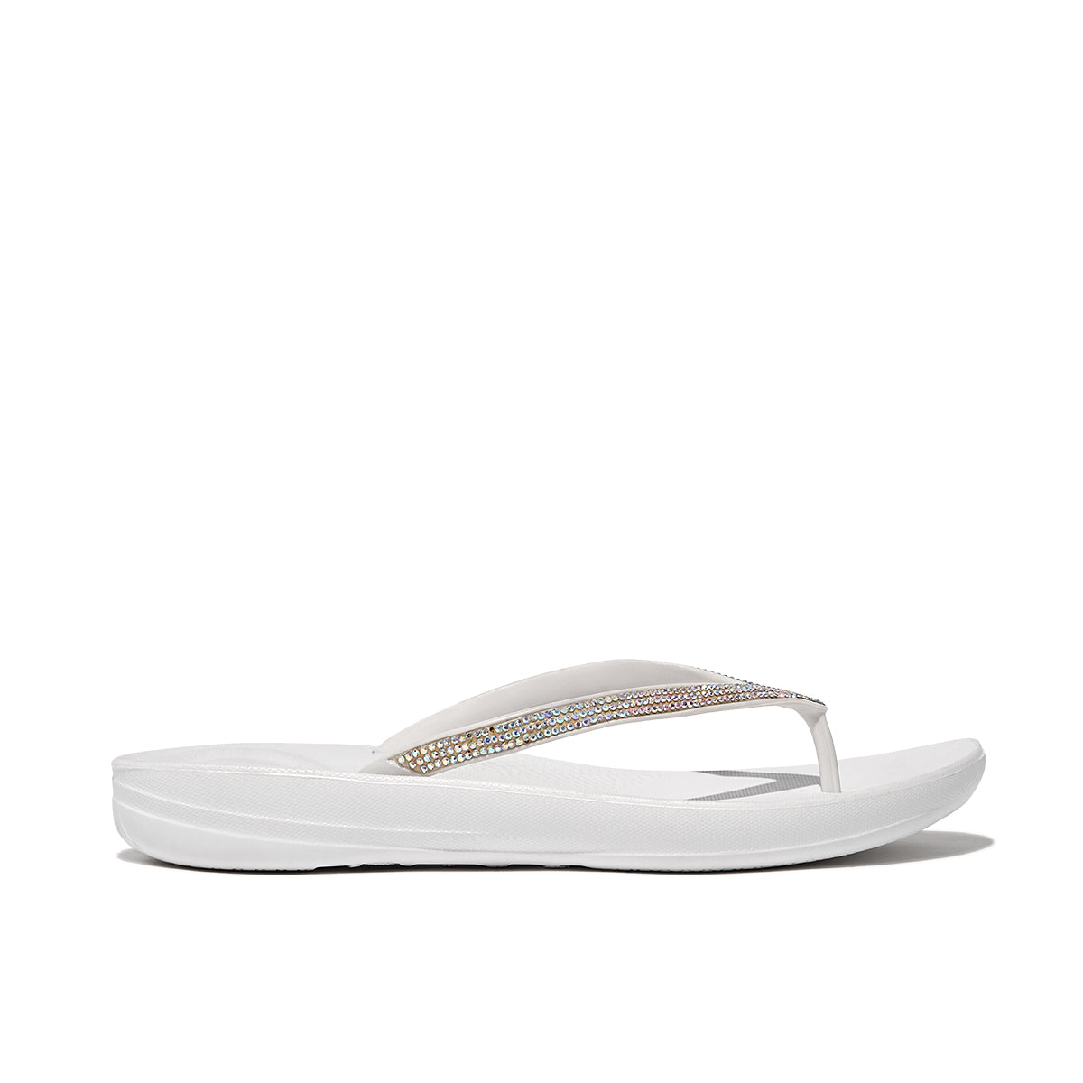 Fit-Flop Iqushion Sparkle Urban White פיט פלופ כפכפי נשים
