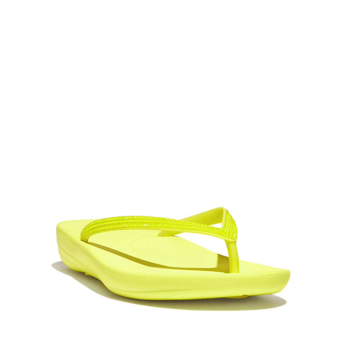 Fit Flop Iqushion Sparkle Electric Yellow פיט פלופ כפכפי נשים