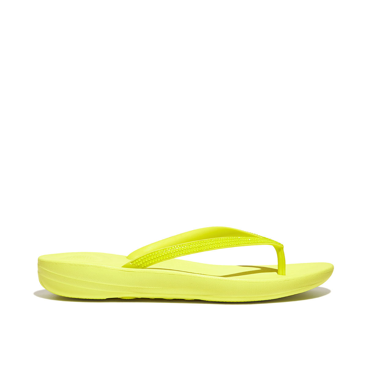 Fit Flop Iqushion Sparkle Electric Yellow פיט פלופ כפכפי נשים