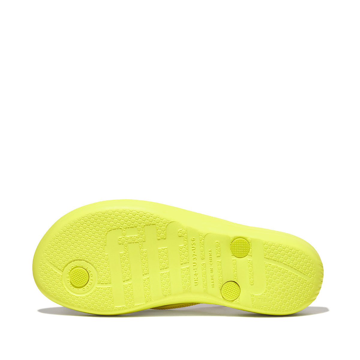 Fit Flop Iqushion Sparkle Electric Yellow פיט פלופ כפכפי נשים