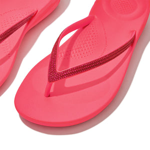 Fit Flop Iqushion Sparkle Pop Pink פיט פלופ כפכפי נשים