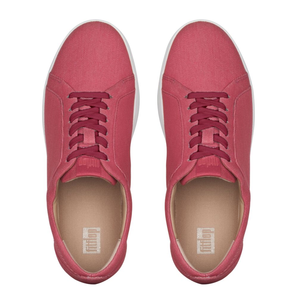 Fit Flop Rally Denim Adrenaline red נעלי פיט פלופ