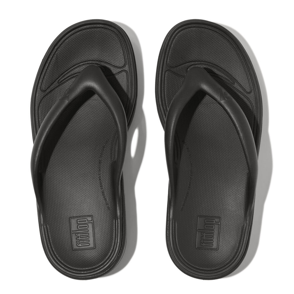 Fit Flop Relieff Recovery Toe-Post Sandals Black כפכפי פיט פלופ