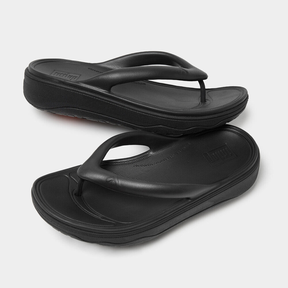 Fit Flop Relieff Recovery Toe-Post Sandals Black כפכפי פיט פלופ