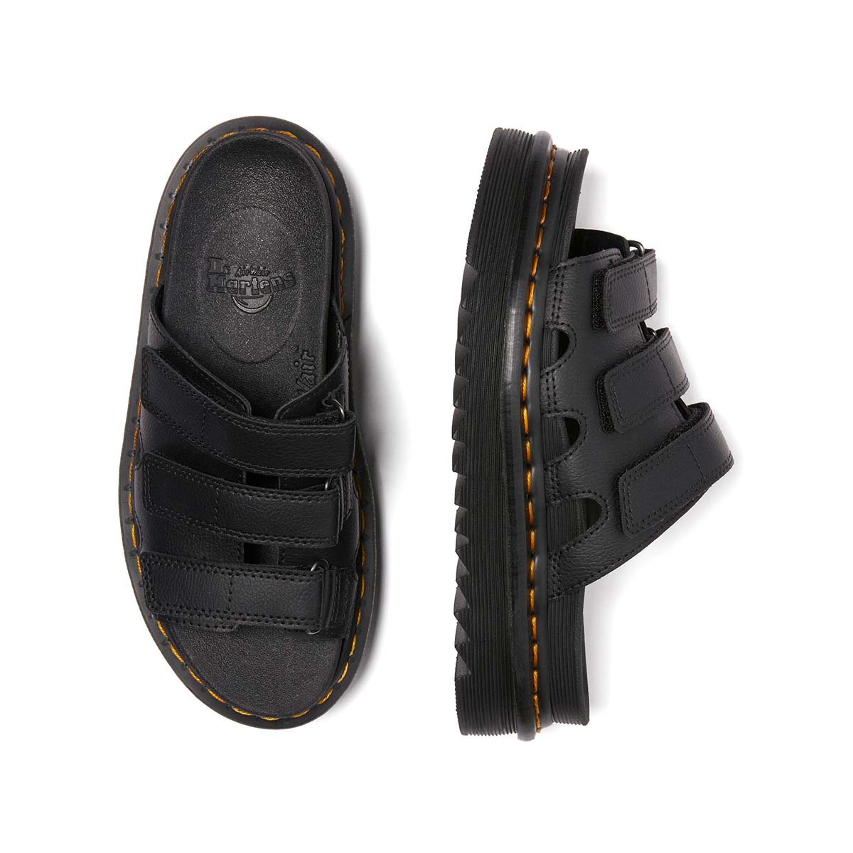 Dr. Martens Raine Slide Black כפכפי ד"ר מרטינס לנשים