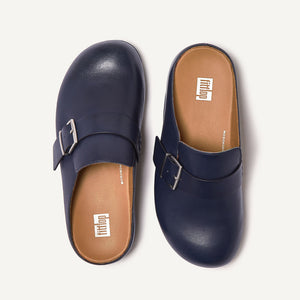 Fit Flop Shuv Buckle-Strap Midnight Navy כפכפי פיט פלופ