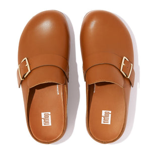 Fit Flop Shuv Buckle-Strap Light Tan כפכפי פיט פלופ