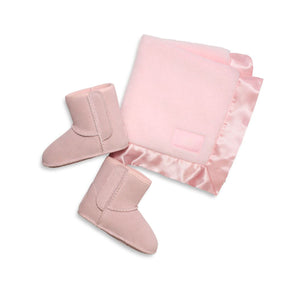 UGG Baby Classic and Lovey Seashell Pink בייבי קלאסיק אנד לבלי מארז לפעוט