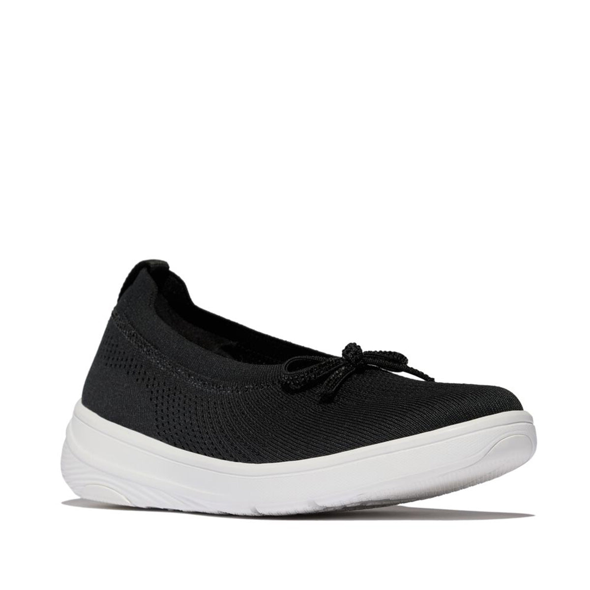 Fit Flop Super-Q Bow Crystal Trim Ballet Flats סניקרס פיט פלופ לנשים