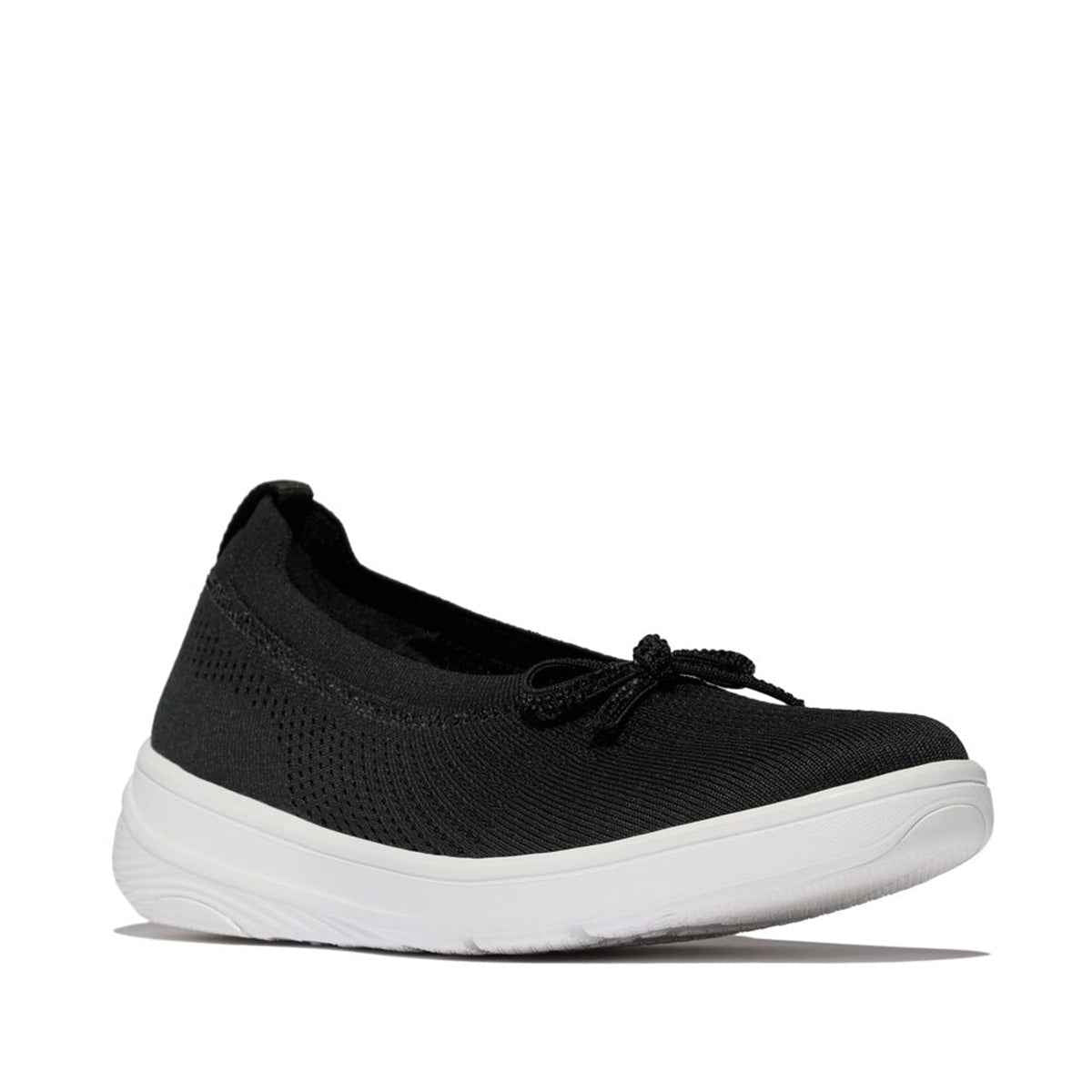 Fit Flop Super-Q Bow Crystal Trim Ballet Flats סניקרס פיט פלופ לנשים