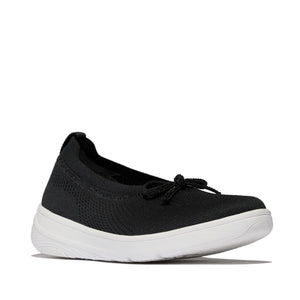 Fit Flop Super-Q Bow Crystal Trim Ballet Flats סניקרס פיט פלופ לנשים