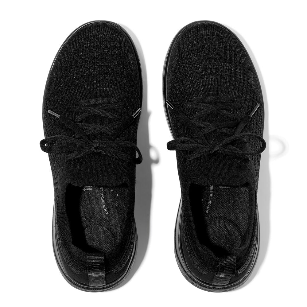 Fit Flop Super-Q Slip-On Laced Sneakers נעלי פיטפלופ לנשים
