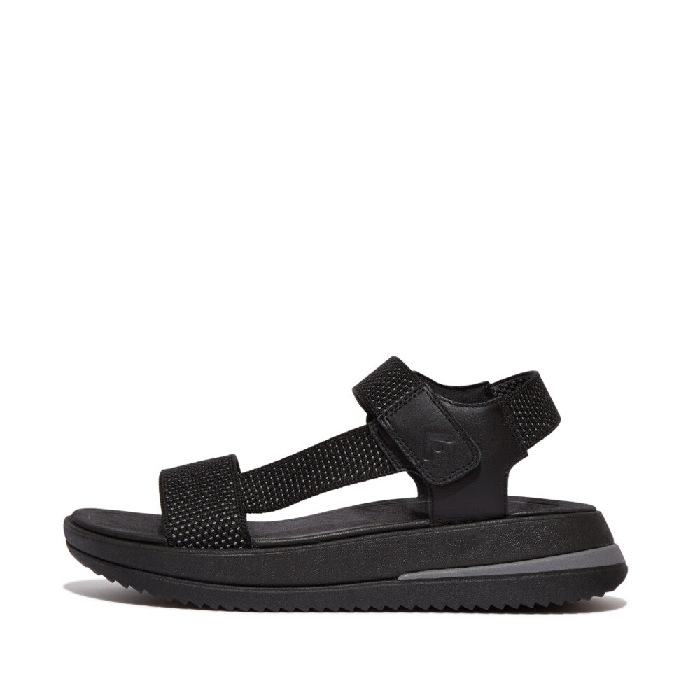 Fit Flop Surff Two Tone Back Strap Sandals Black סנדלי פיט פלופ