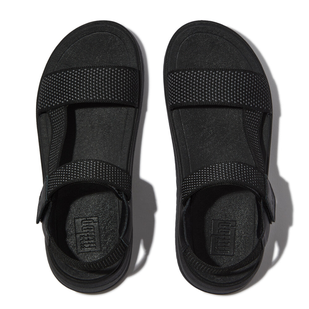 Fit Flop Surff Two Tone Back Strap Sandals Black סנדלי פיט פלופ