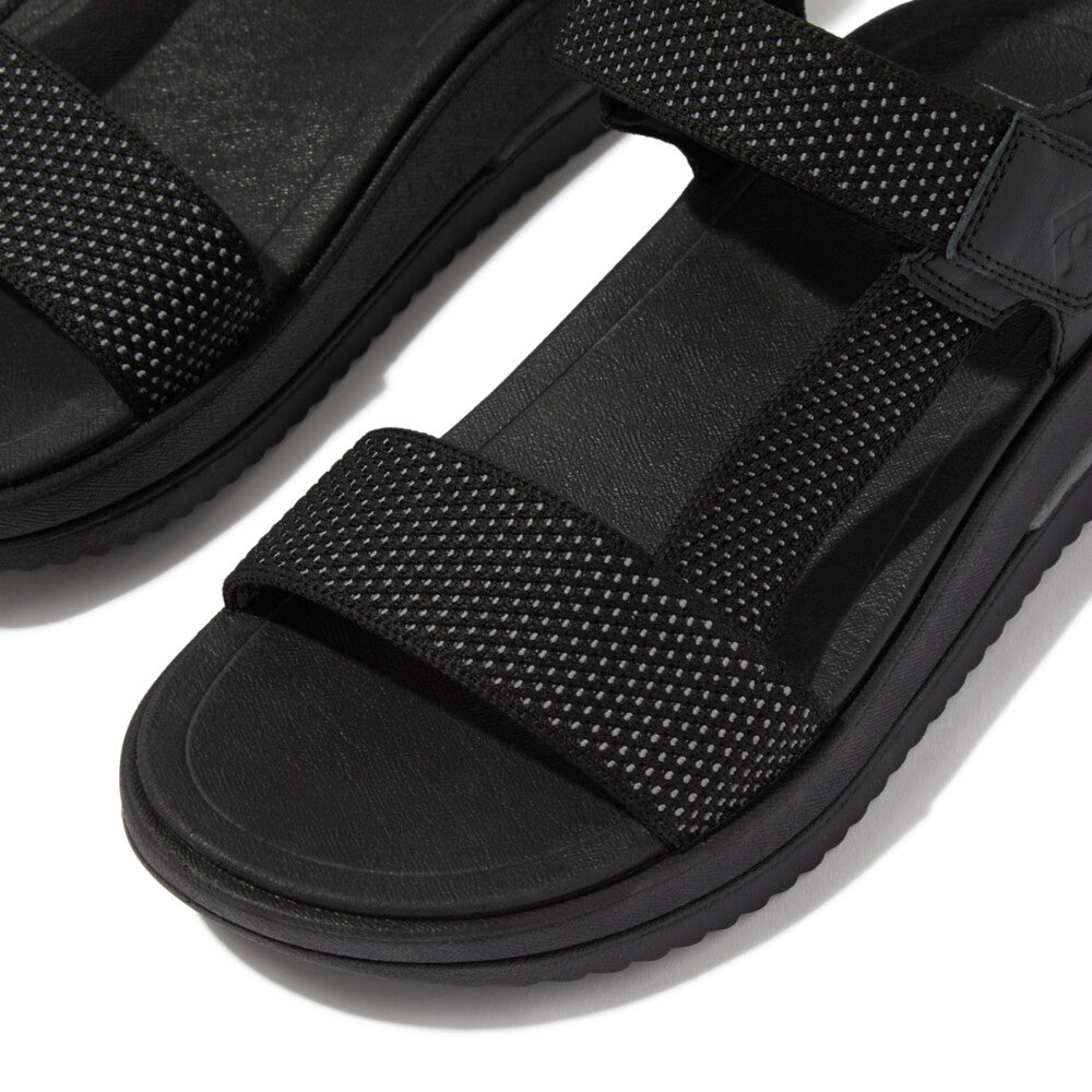 Fit Flop Surff Two Tone Back Strap Sandals Black סנדלי פיט פלופ