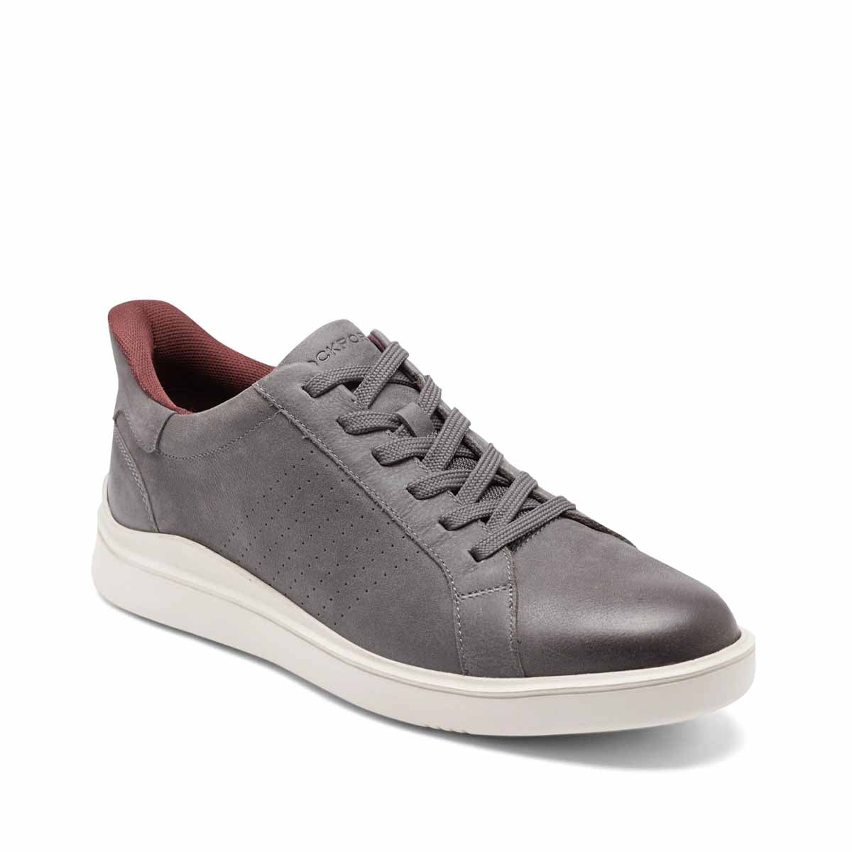 Rockport Men's Tristen Step Activated Lace-Up Steel Grey סניקרס רוקפורט לגברים