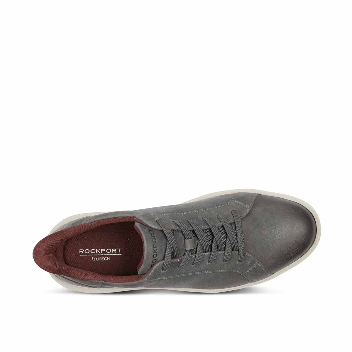 Rockport Men's Tristen Step Activated Lace-Up Steel Grey סניקרס רוקפורט לגברים