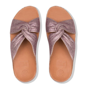 Fit Flop Twiss Crystal Oyster Pink כפכפי פיט פלופ