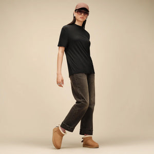 UGG Ultra Mini Bailey Bow Chestnut מגפי אולטרה מיני לנשים