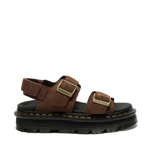 Dr. Martens Sepia Brown Zebzag סנדלי דר. מרטינס