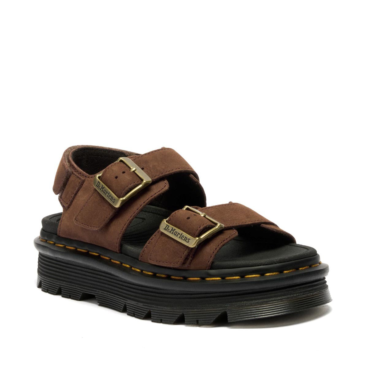 Dr. Martens Sepia Brown Zebzag סנדלי דר. מרטינס