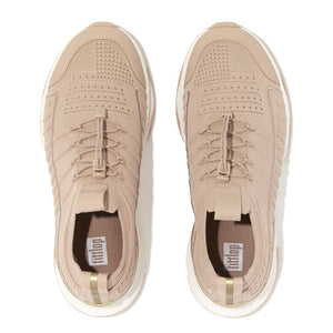 Fit Flop Vitamin FF Metal-Pop Knit Almond Tan Platino נעלי פיט פלופ