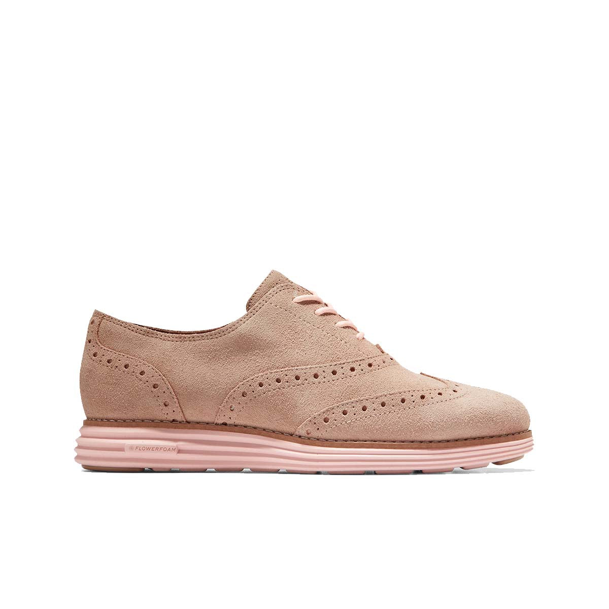 Cole Haan Originalgrand Shortwing Oxford Cremini Seashell Pink סניקרס קול האן לנשים