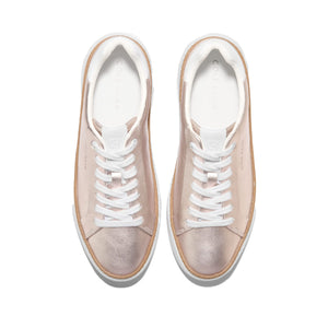 Cole Haan Grandpro Topspin Sneaker Rose Gold Metallic סניקרס קול האן לנשים