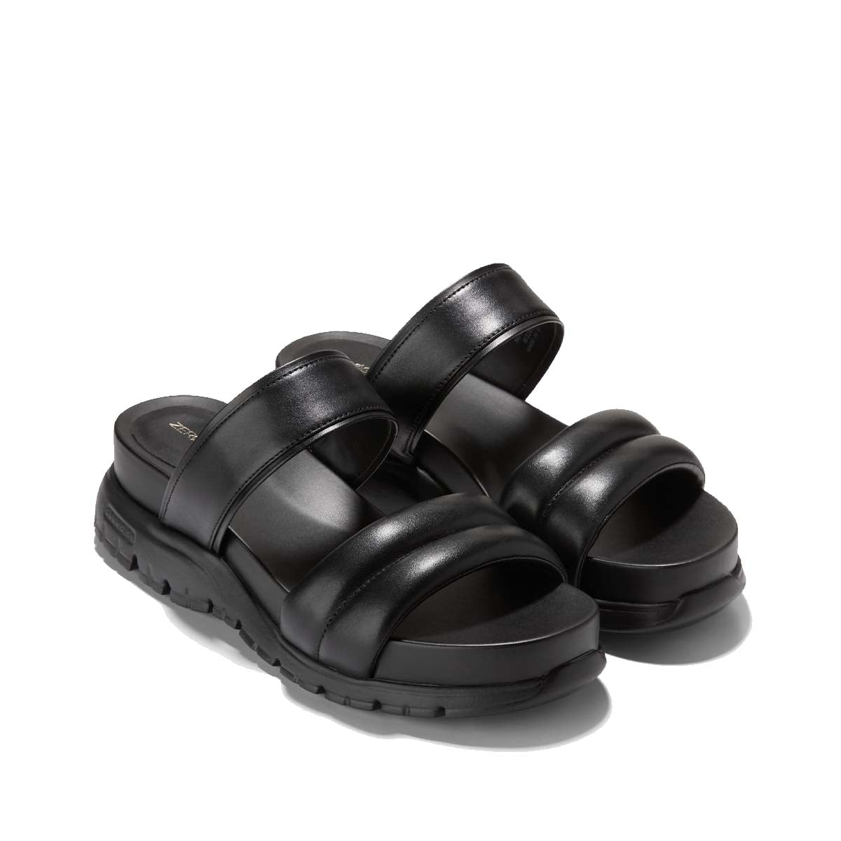 Cole Haan Zerogrand Double Band Slide Sandals Black כפכפי קול האן לנשים