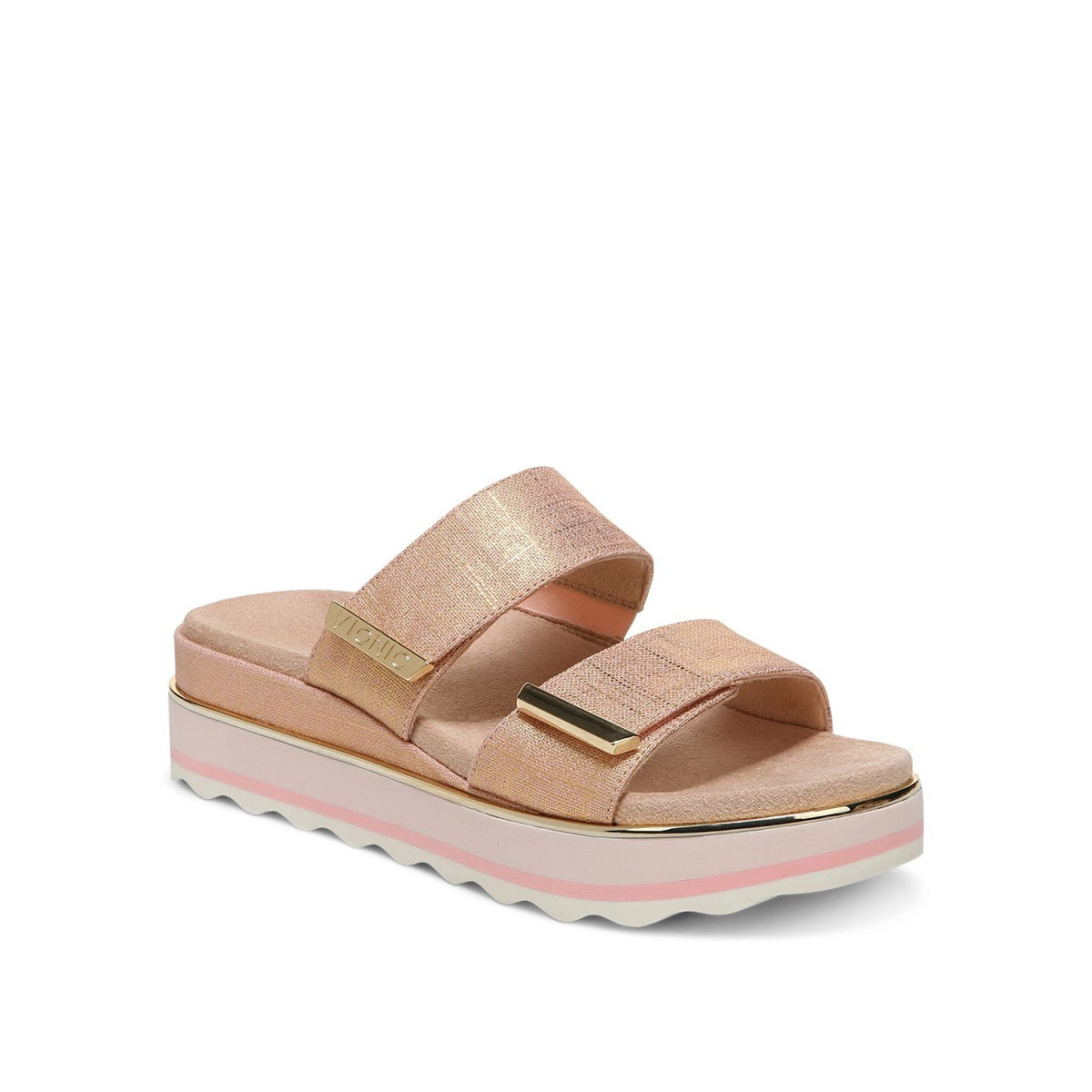 Vionic Brandie Slide Roze Med כפכפי ויוניק לנשים