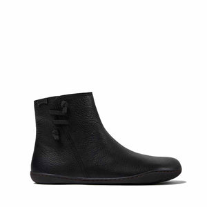 Camper Peu Black Leather Boots for Women מגפי קמפר לנשים