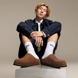 UGG Men's Otzo Clog Dark Chestnut כפכפי אוטזו קלוג חום לגברים