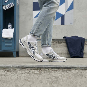 Asics Gel Nyc Unisex White Midnight סניקרס אסיקס יוניסקס