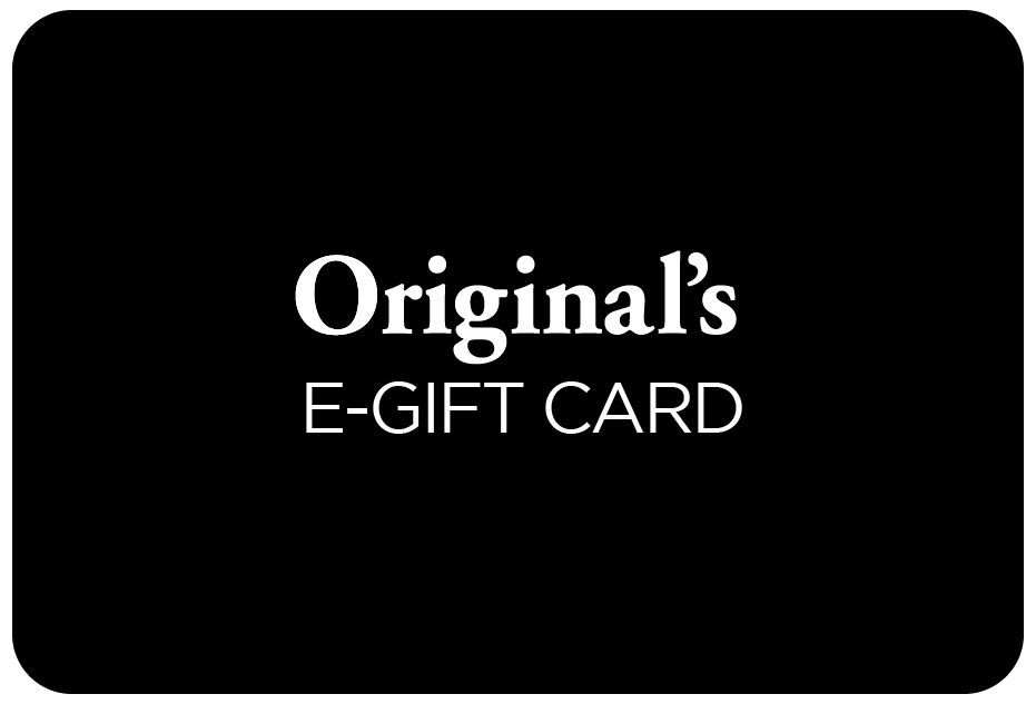 Original's E-Gift Card גיפט קארד לרכישה אונליין באתר בלבד