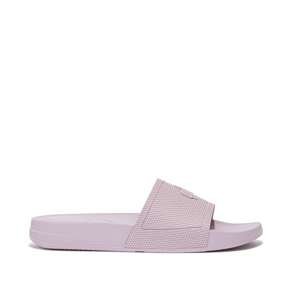 Fit Flop Iqushion Slides Soft Lilac כפכפי פיט פלופ