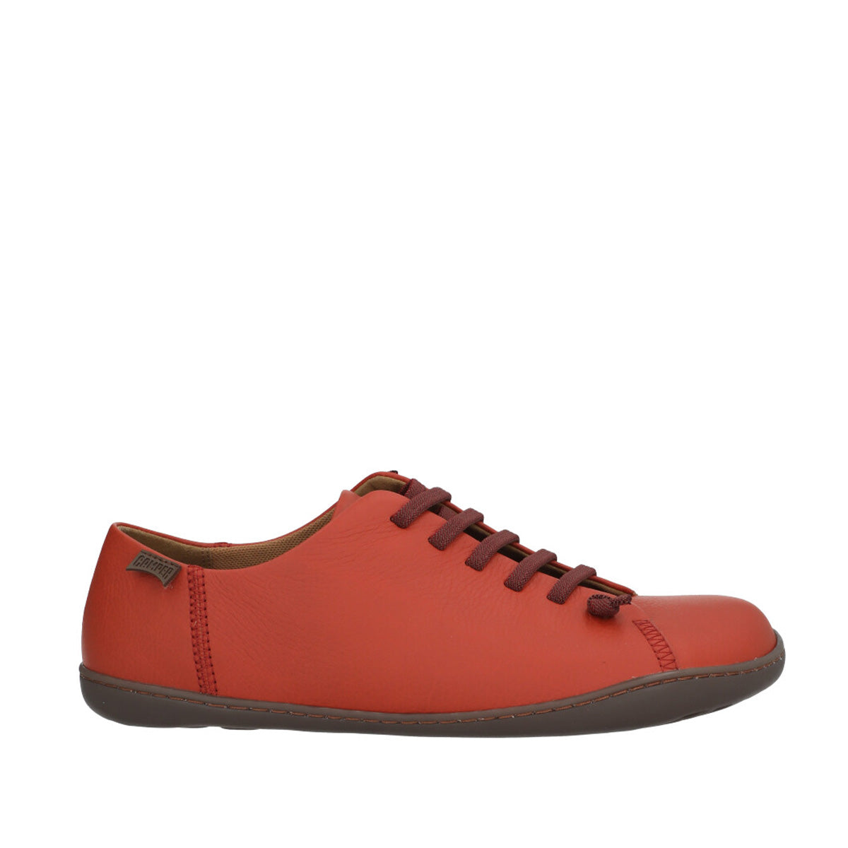 Camper Peu Red leather shoes for men נעלי קמפר לגברים