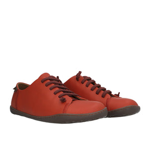 Camper Peu Red leather shoes for men נעלי קמפר לגברים