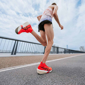 Asics  Metaspeed Edge 4 Unisex Flash Red Black נעלי ריצה מטה ספיד אדג' 4 יוניסקס