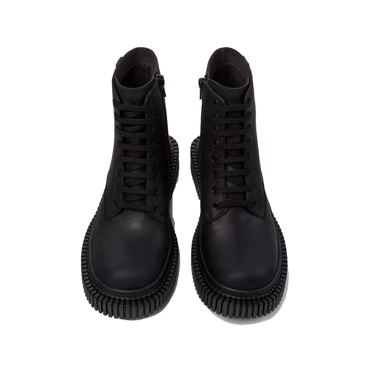 Camper Pix Berlin Black Nubuck Mid Boots for Women מגפי קמפר פיקס לנשים