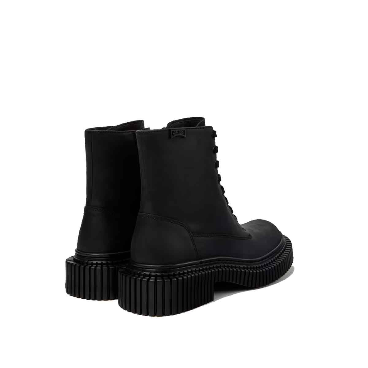 Camper Pix Berlin Black Nubuck Mid Boots for Women מגפי קמפר פיקס לנשים