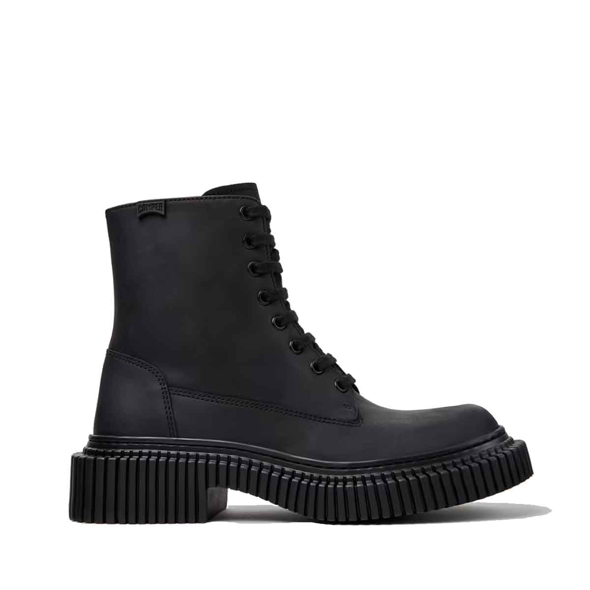 Camper Pix Berlin Black Nubuck Mid Boots for Women מגפי קמפר פיקס לנשים