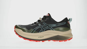 Asics Trabuco Max 3 Men Black Smoke Blue נעלי טרבוקו מקס 3 גבר