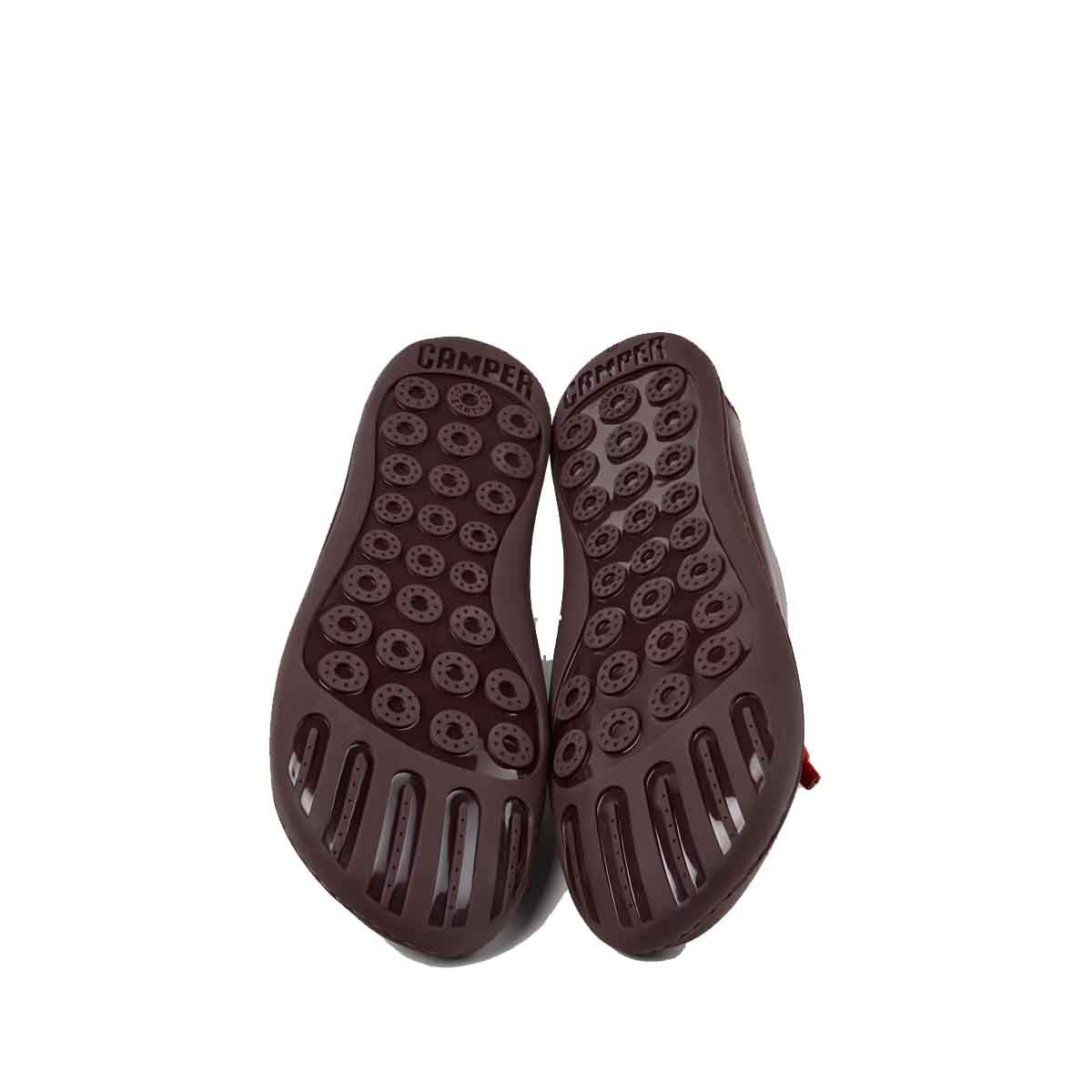 Camper Peu Burgundy Leather Shoes for Women סניקרס קמפר לנשים