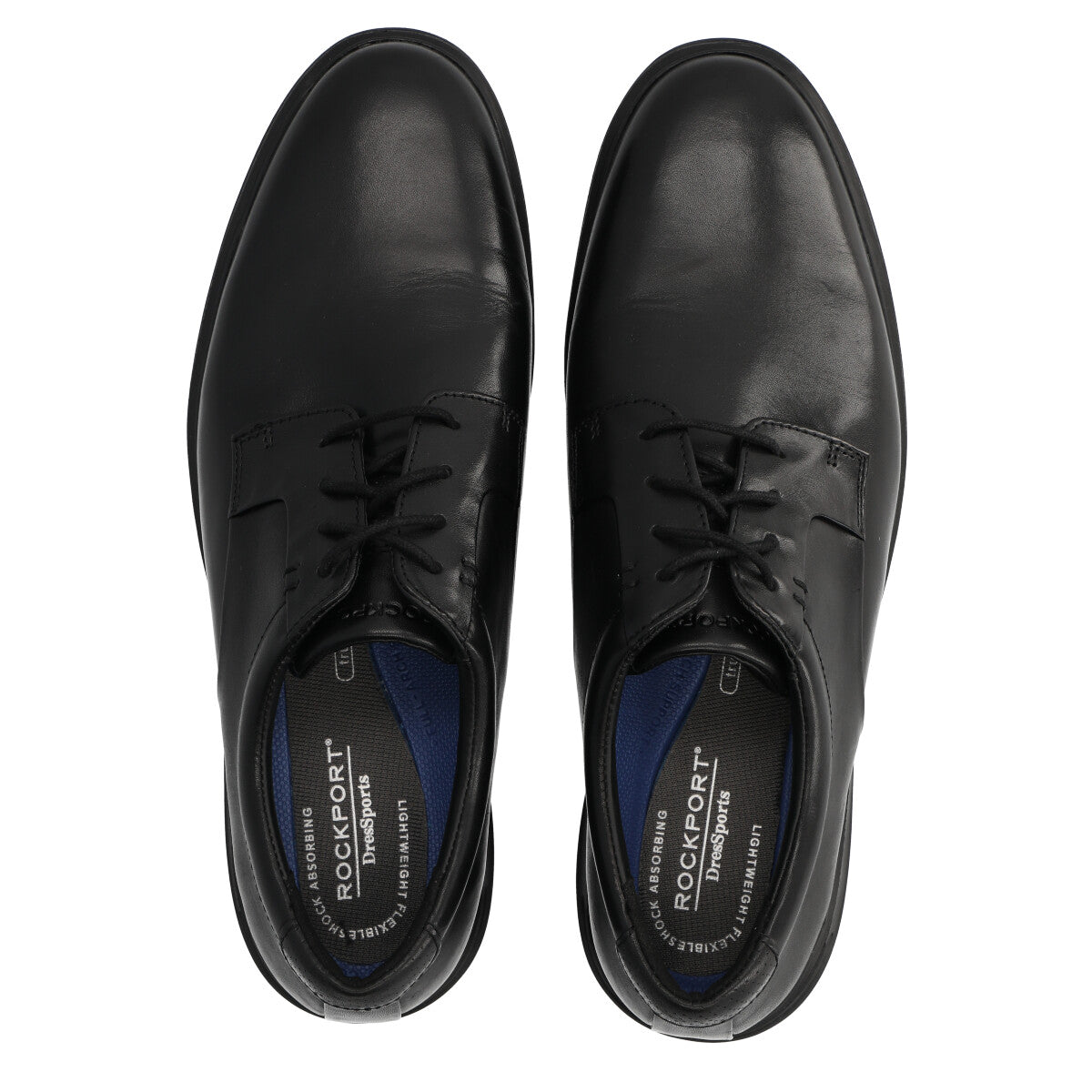 Rockport DP2 Plus Plaintoe Ox Black נעלי רוקפורט לגברים שחור